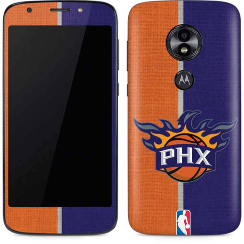 NBA Phoenix Suns Canvas Moto E5 Play Skin